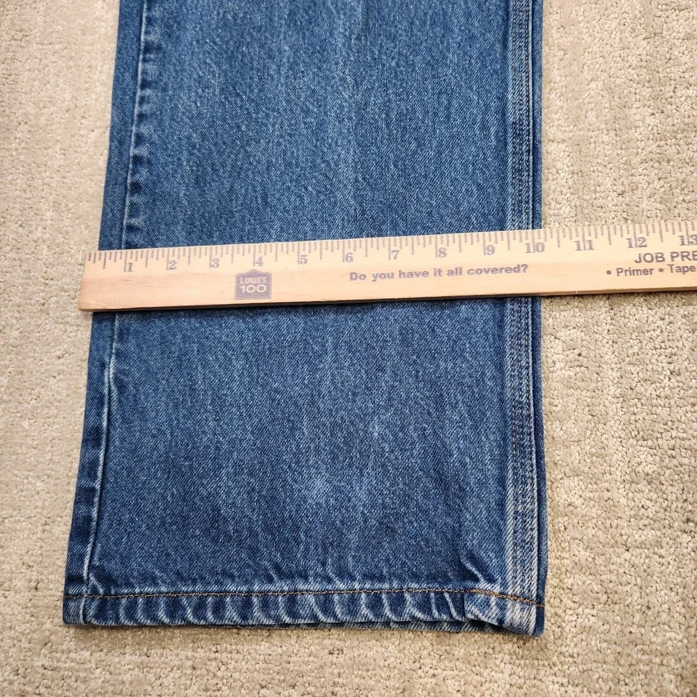 Carhartt Jeans Men 38x34 *READ B460 Relaxed Fit Straight Leg Baggy Denim Work